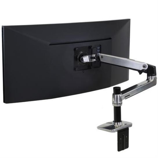 Afbeeldingen van LX Flatscreenarm bladklem zilverkleurig