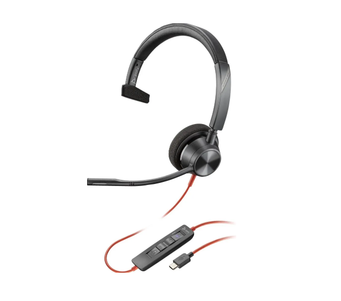 Afbeeldingen van Poly Blackwire 3310 mono Teams USB-C/A - Geschikt voor CEP (Teams Phone, Dynamics Contact Center)